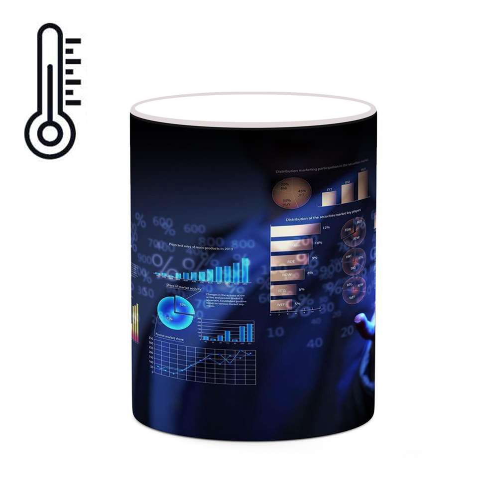 ماگ حرارتی کاکتی طرح ترید و Trading مدل mgh24912