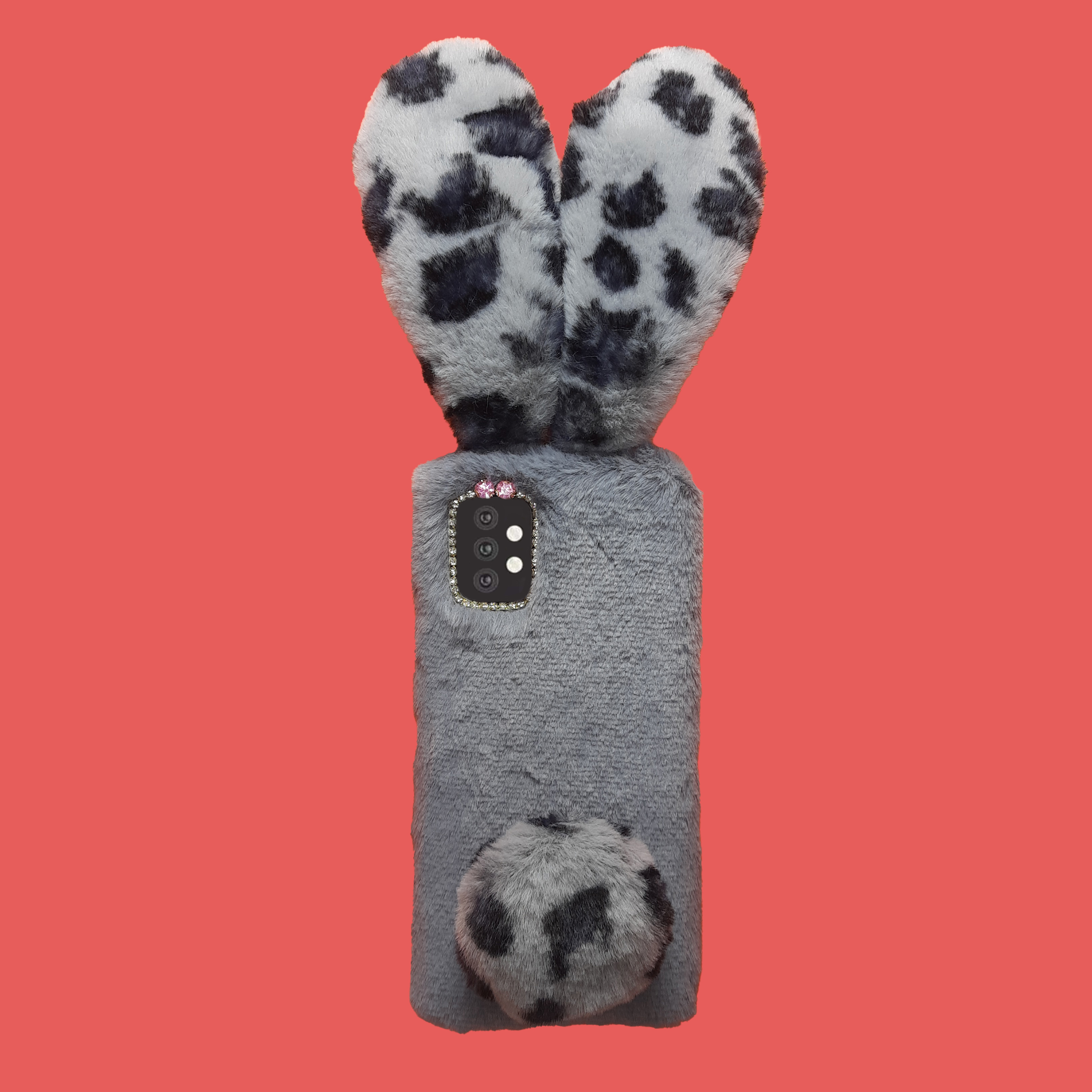 کاور مدل عروسکی طرح خرگوشی پلنگی مناسب برای گوشی موبایل سامسونگ GALAXY A32 5G