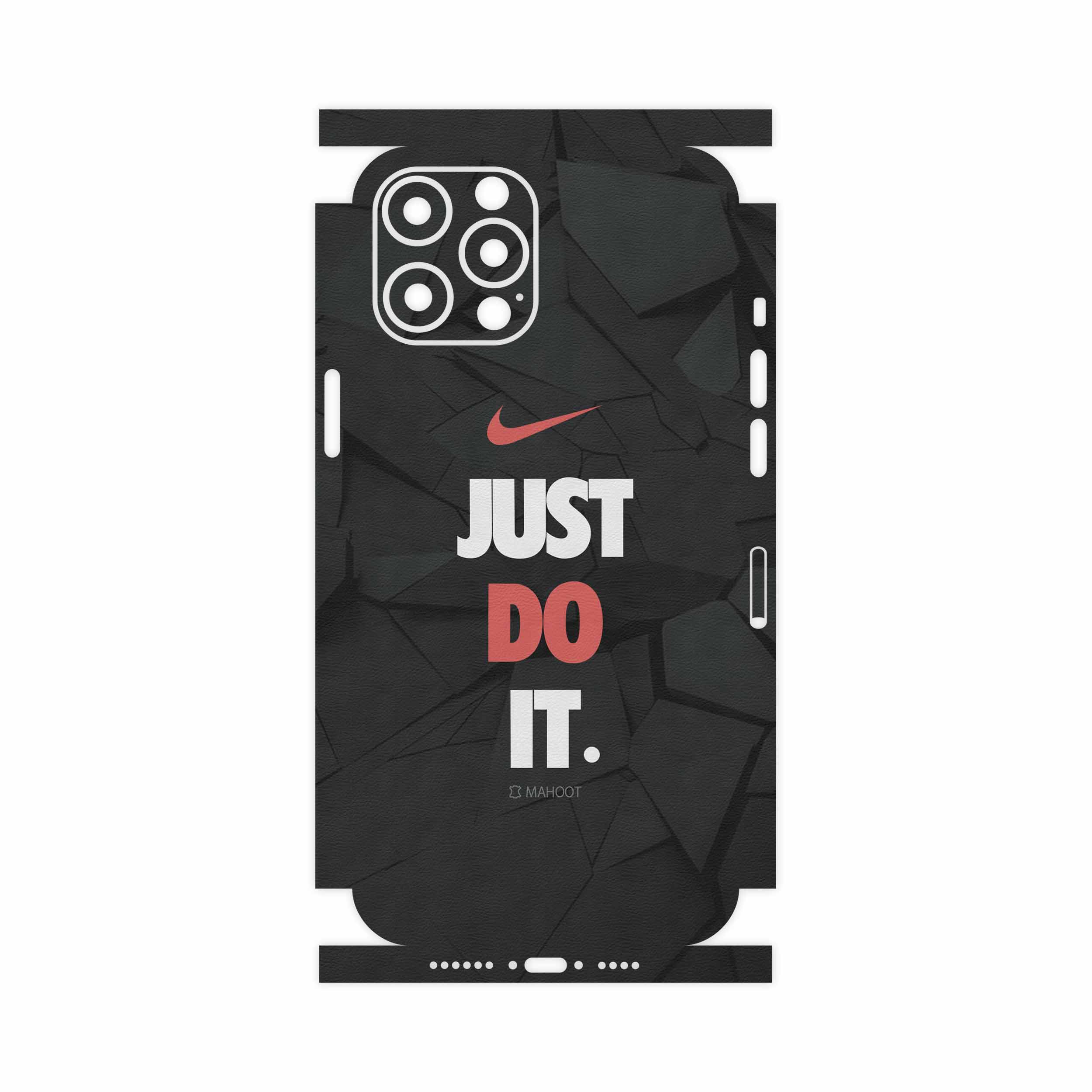 برچسب پوششی ماهوت مدل NIKE-Logo-FullSkin مناسب برای گوشی موبایل اپل iPhone 12 Pro Max
