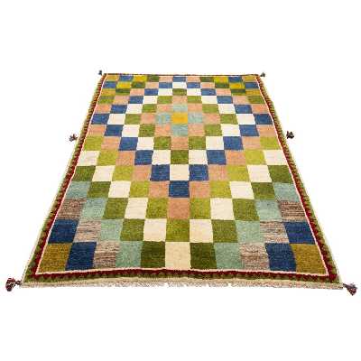 گبه دستباف سه و نیم متری سی پرشیا کد 122103