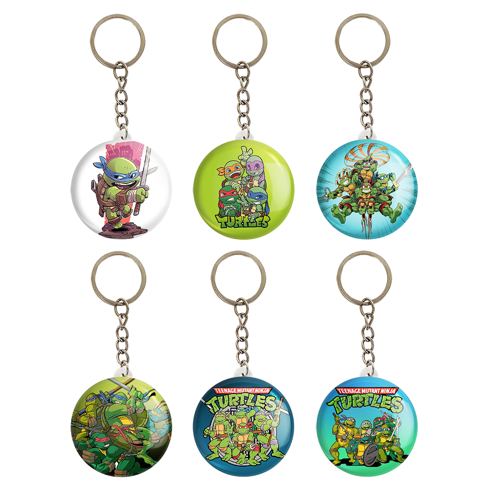 جاکلیدی خندالو مدل لاکپشت های نینجا کد 602B مجموعه 6 عددی