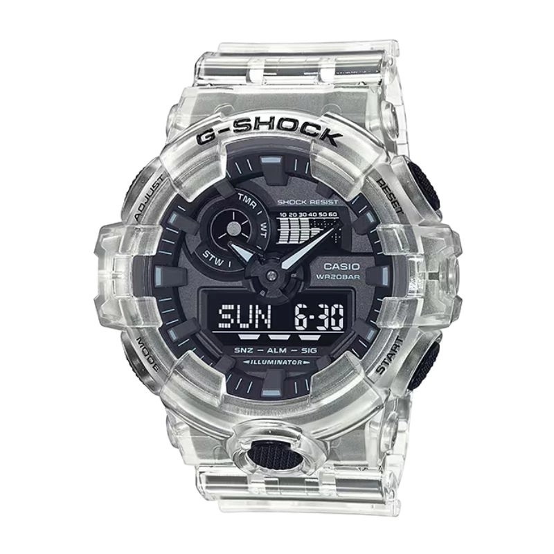 ارسال فوری   گارانتی اصلی شرکتی   ساعت مچی مردانه کاسیو G-Shock مدل GA-700SKE-7ADR