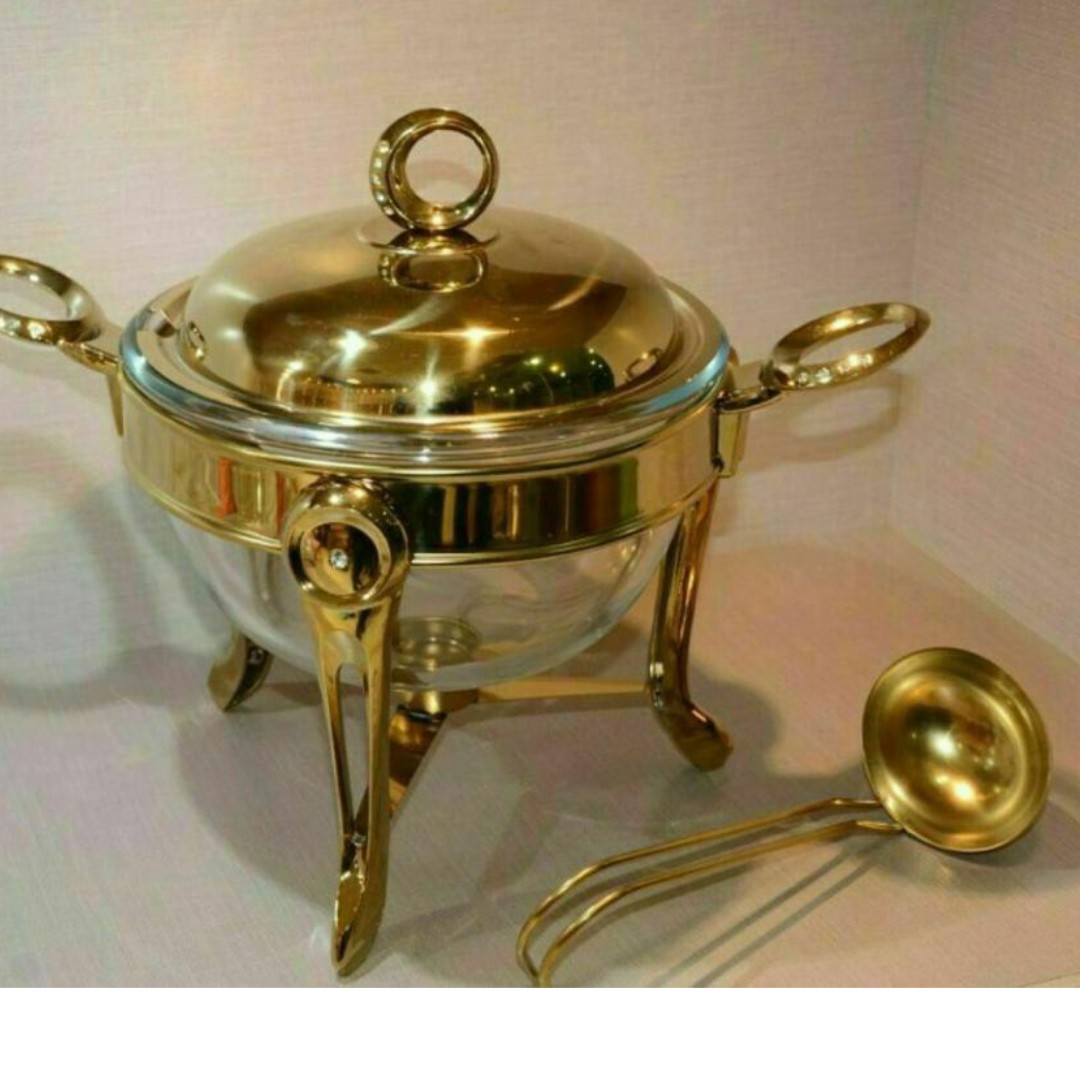 سوفله سوپ خوری حلقه نگین مارک رزلند طلایی