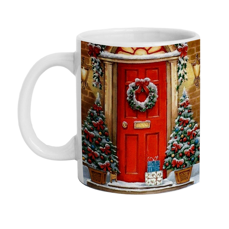 ماگ دارلی طرح کریسمس مدل aN011