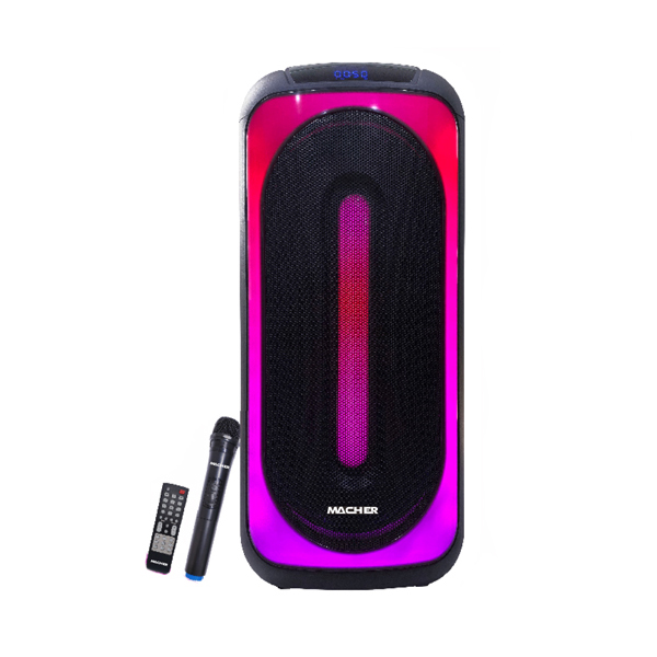 اسپیکر پارتی باکس مچر مدل MR-1900 2*8 با میکروفون