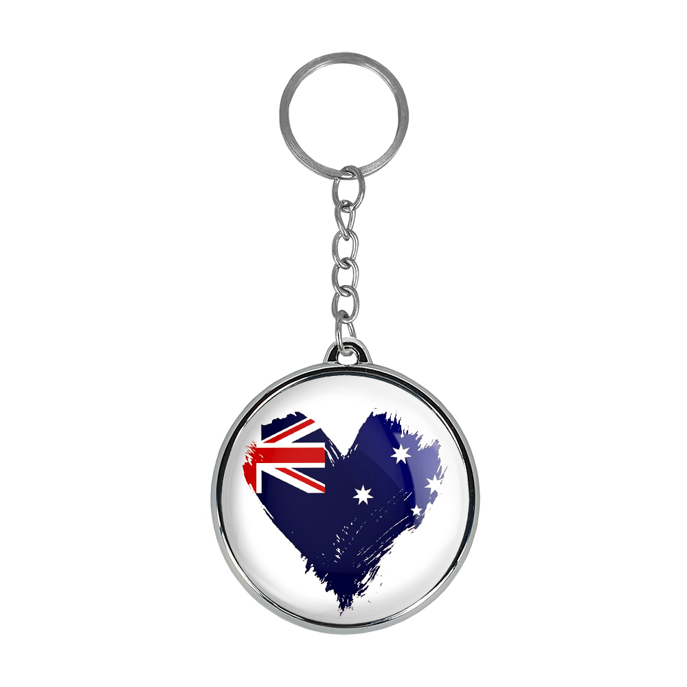 جاکلیدی خندالو طرح پرچم استرالیا مدل دوطرفه کد 2062720623