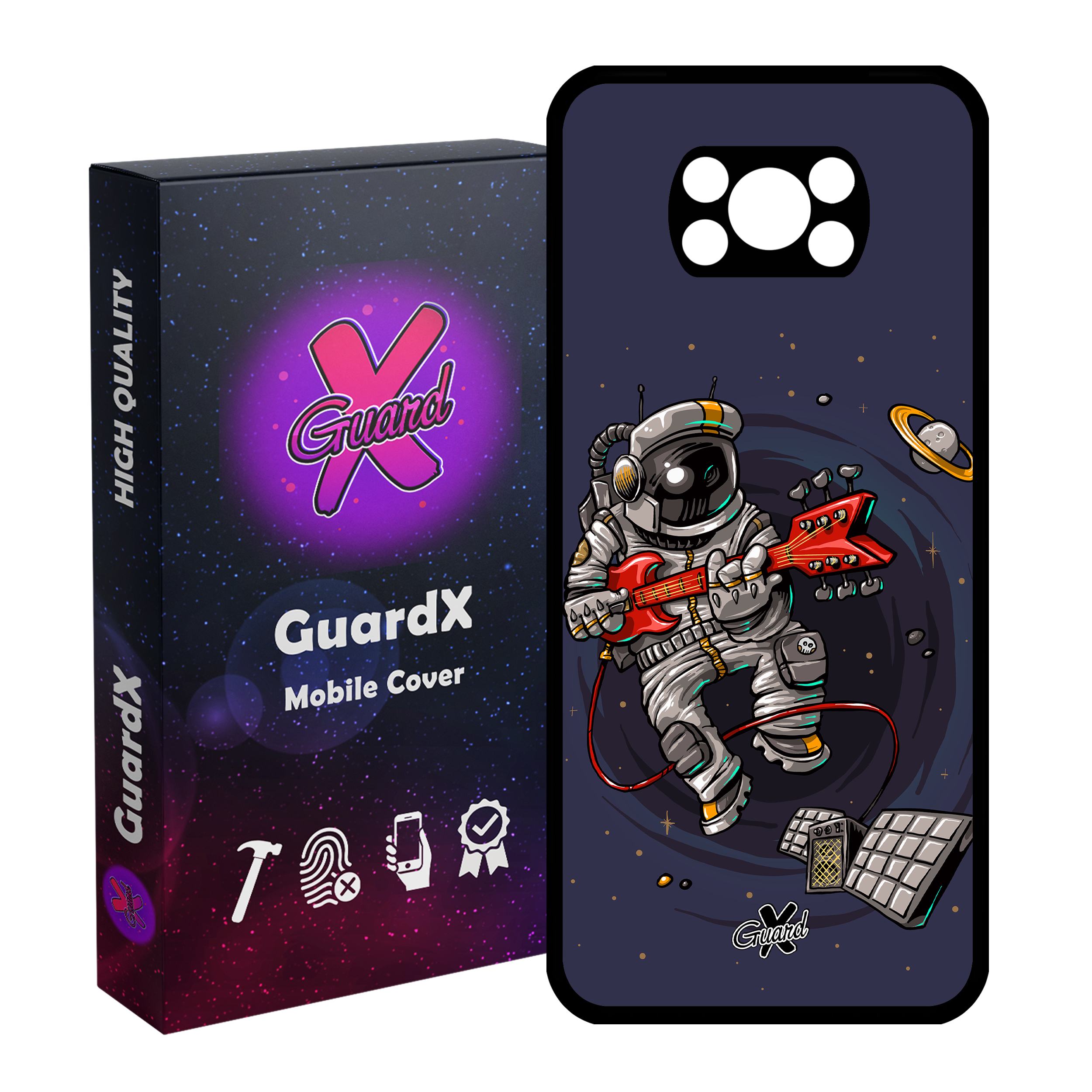 کاور گارد ایکس طرح Galaxy مدل Glass10080 مناسب برای گوشی موبایل شیائومی Poco X3 Pro