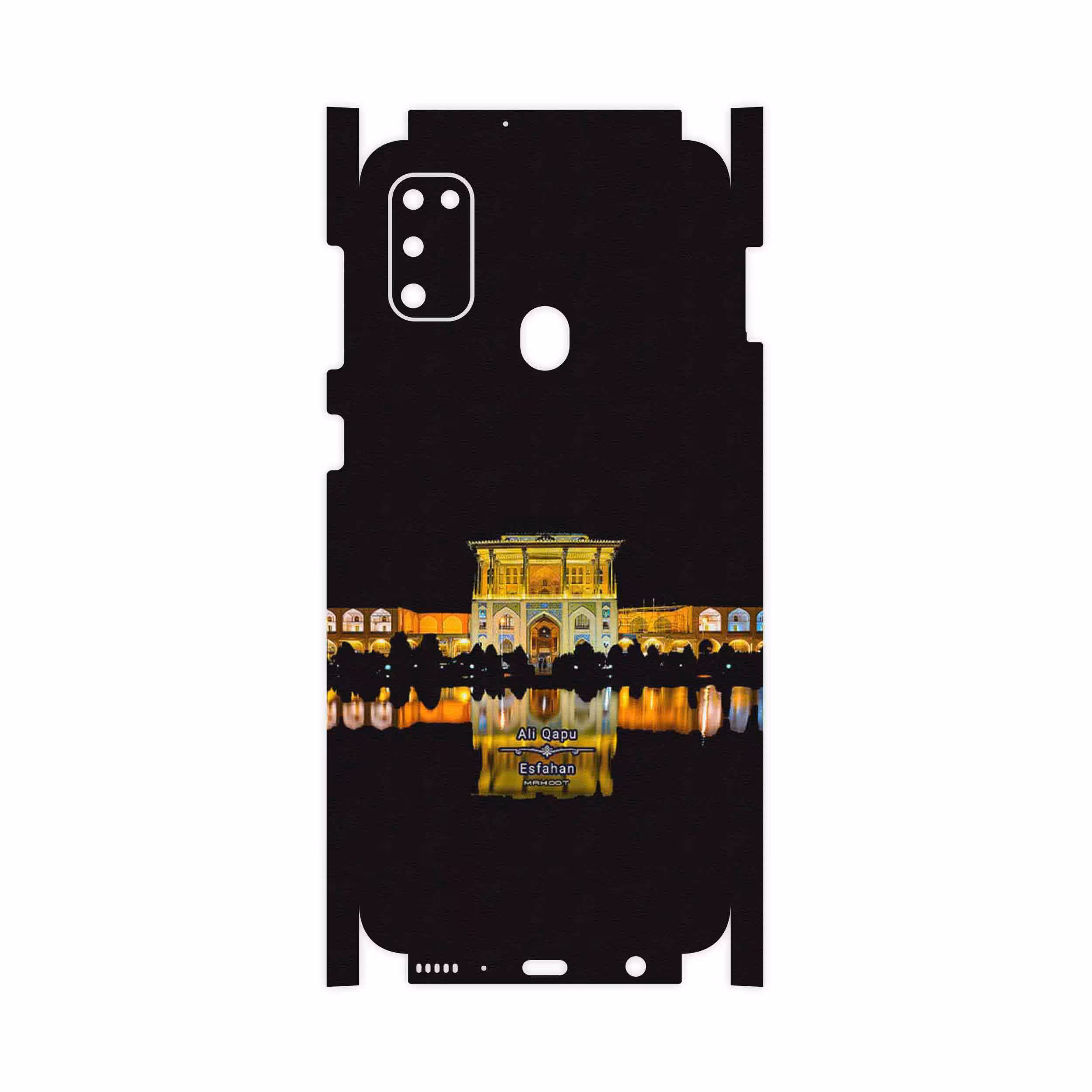 برچسب پوششی ماهوت مدل Ali Qapu-FullSkin مناسب برای گوشی موبایل سامسونگ Galaxy M30s