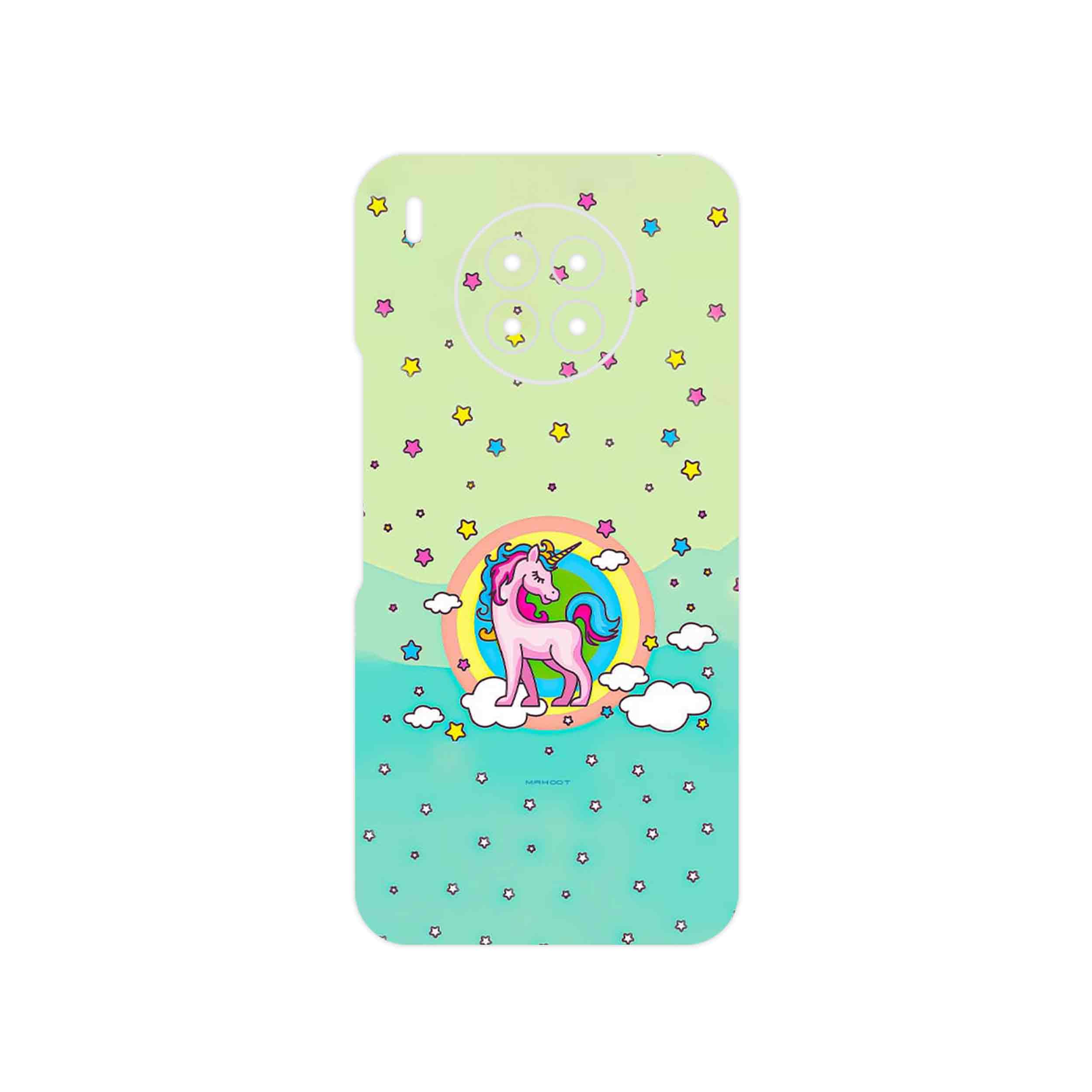برچسب پوششی ماهوت مدل Rainbow unicorn adventure مناسب برای گوشی موبایل هوآوی Nova 8i