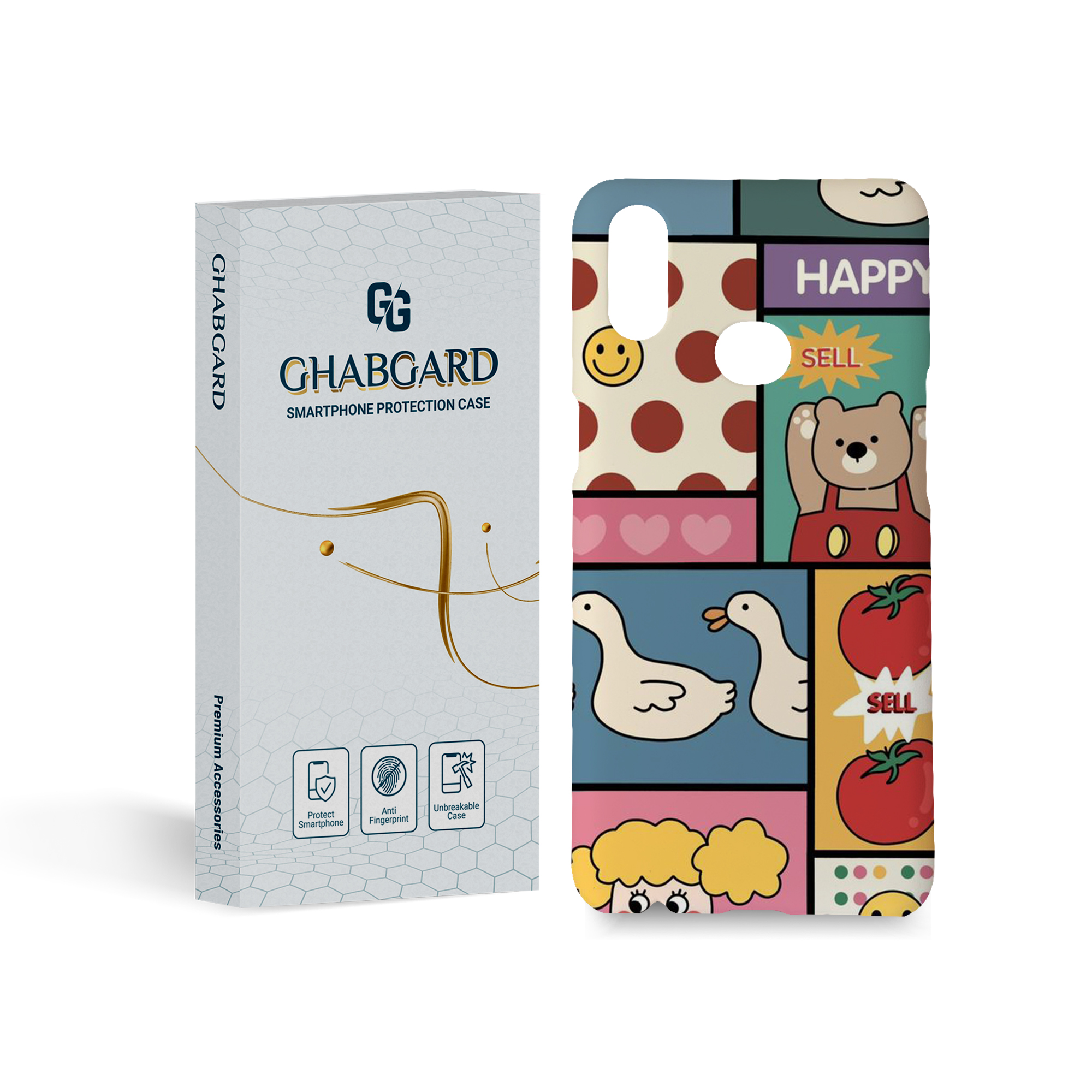 کاور قاب گارد مدل دخترانه مناسب برای گوشی موبایل  سامسونگ Galaxy A10s