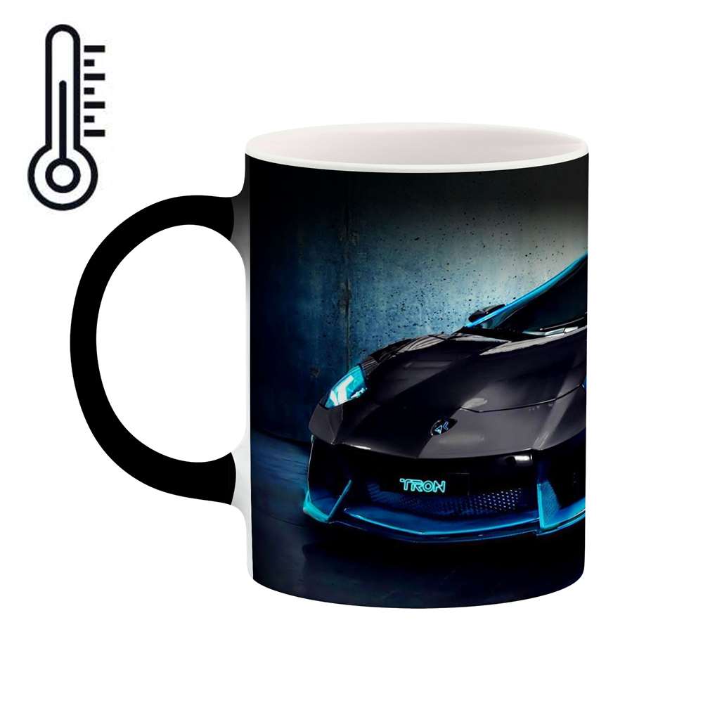 ماگ حرارتی طرح ماشین lamborghini huracan مدل mgph15521