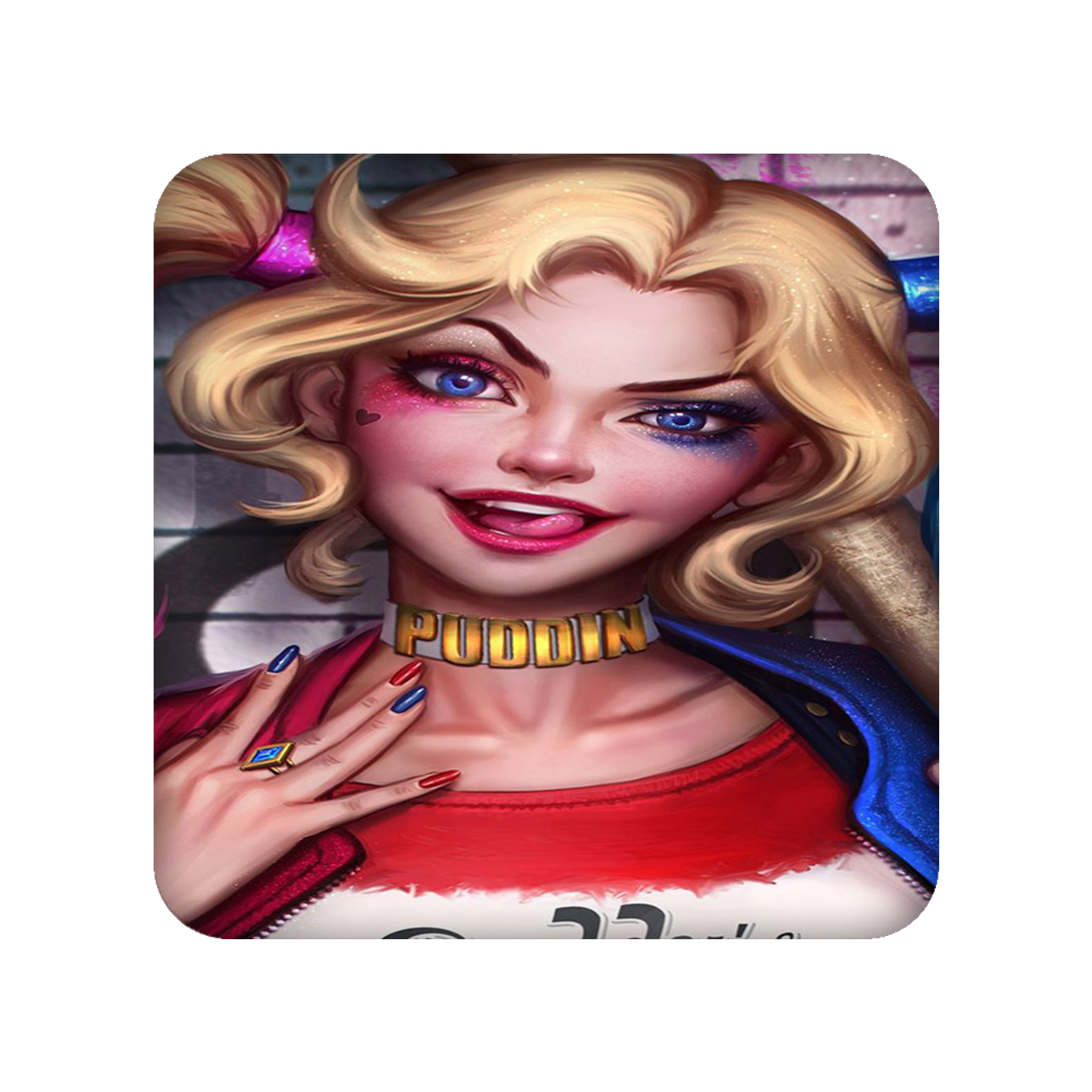 زیر لیوانی مدل هارلی کویین کد 1805