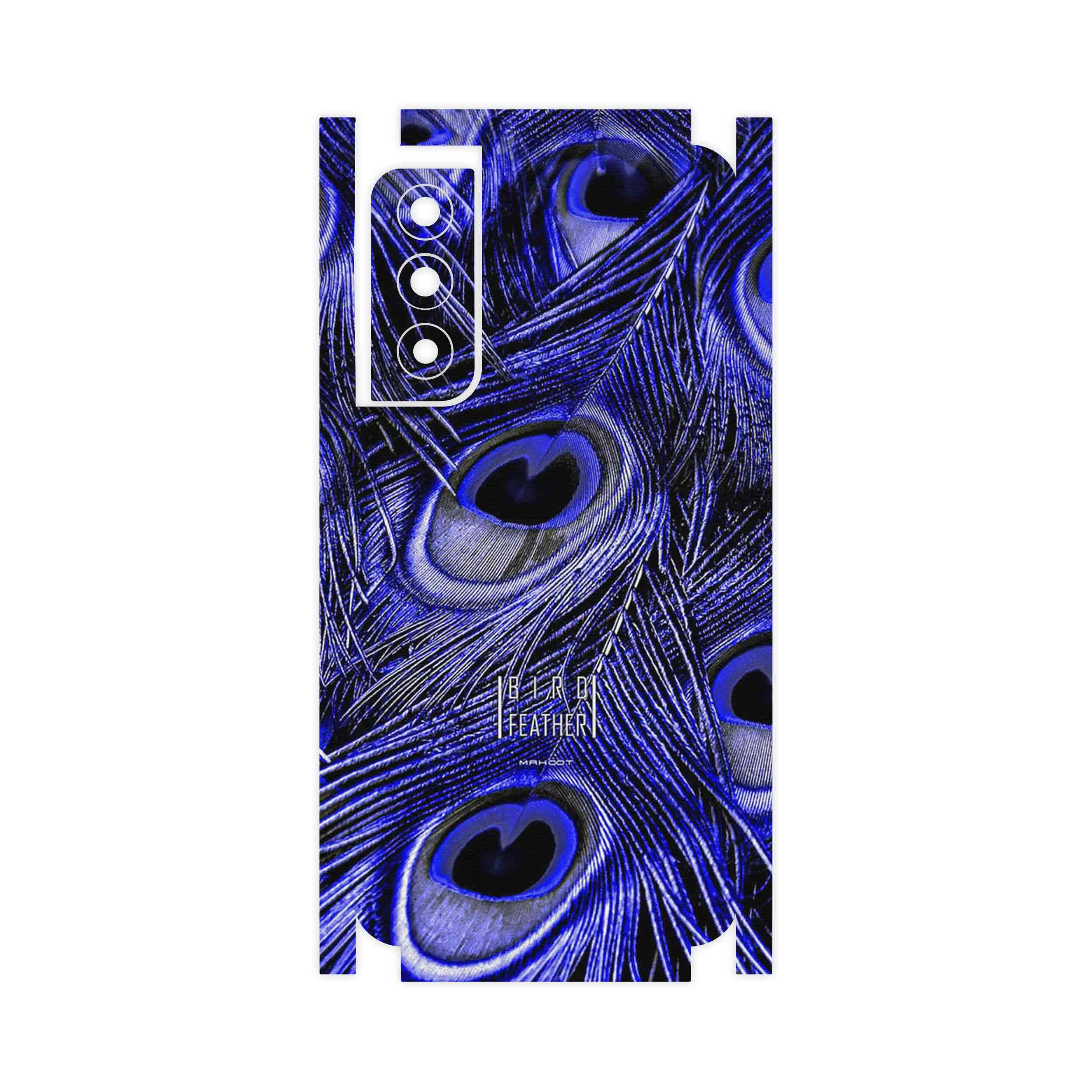 برچسب پوششی ماهوت مدل Purple Feather-FullSkin مناسب برای گوشی موبایل سامسونگ Galaxy S21 FE 5G