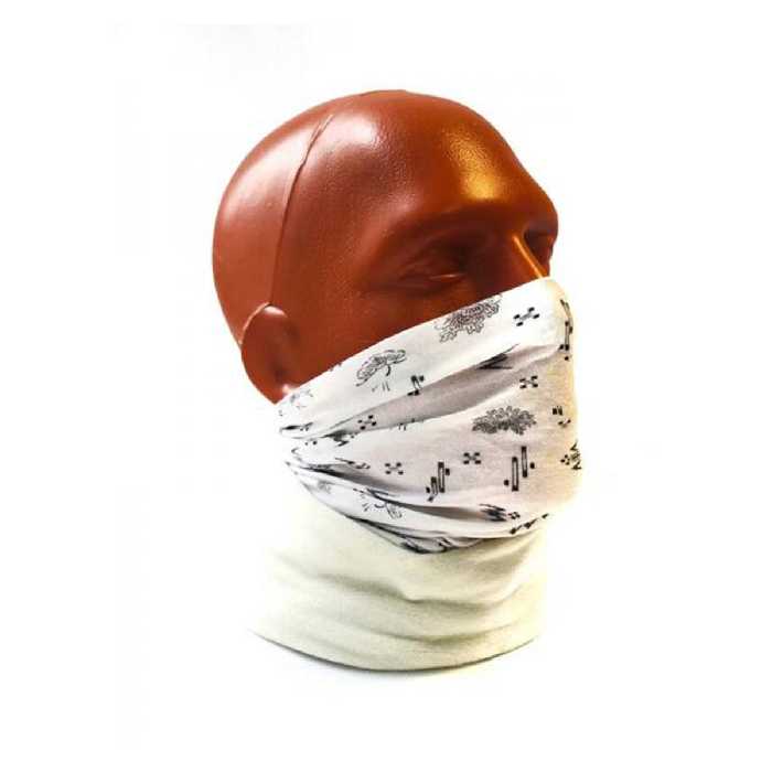 دستمال سر و گردن باف مدل Umeboshi Cru