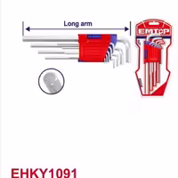 ست آچار الن 9 پارچه امتاپ سفارش فرانسه EMTOP مدل EHKY1091