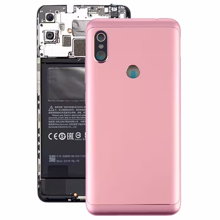 درب پشت شیائومی Back Cover Xiaomi Redmi Note 6 Pro, Pink