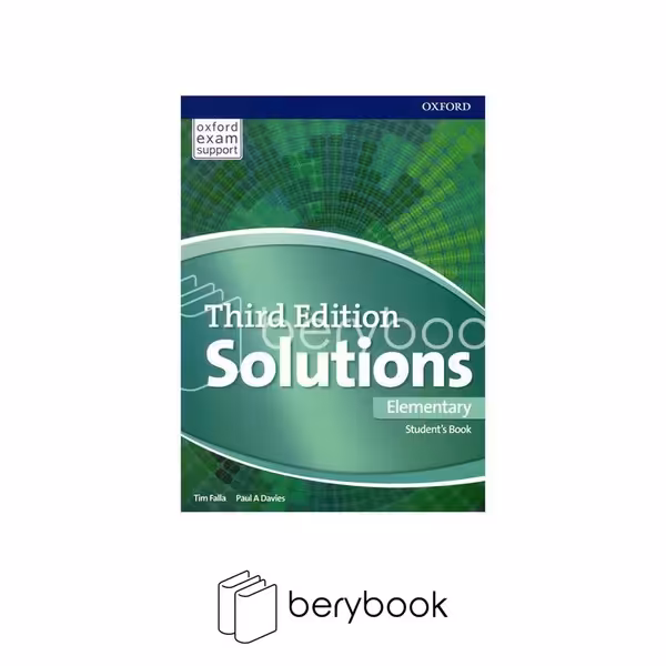 oxford / solutions / elementary / دو جلدی / سبز رنگ