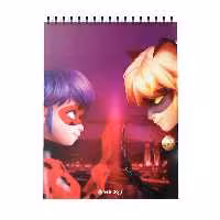 دفتر نقاشی سیمی 80 برگ میکرو - سایز A4 طرح Lady Bug