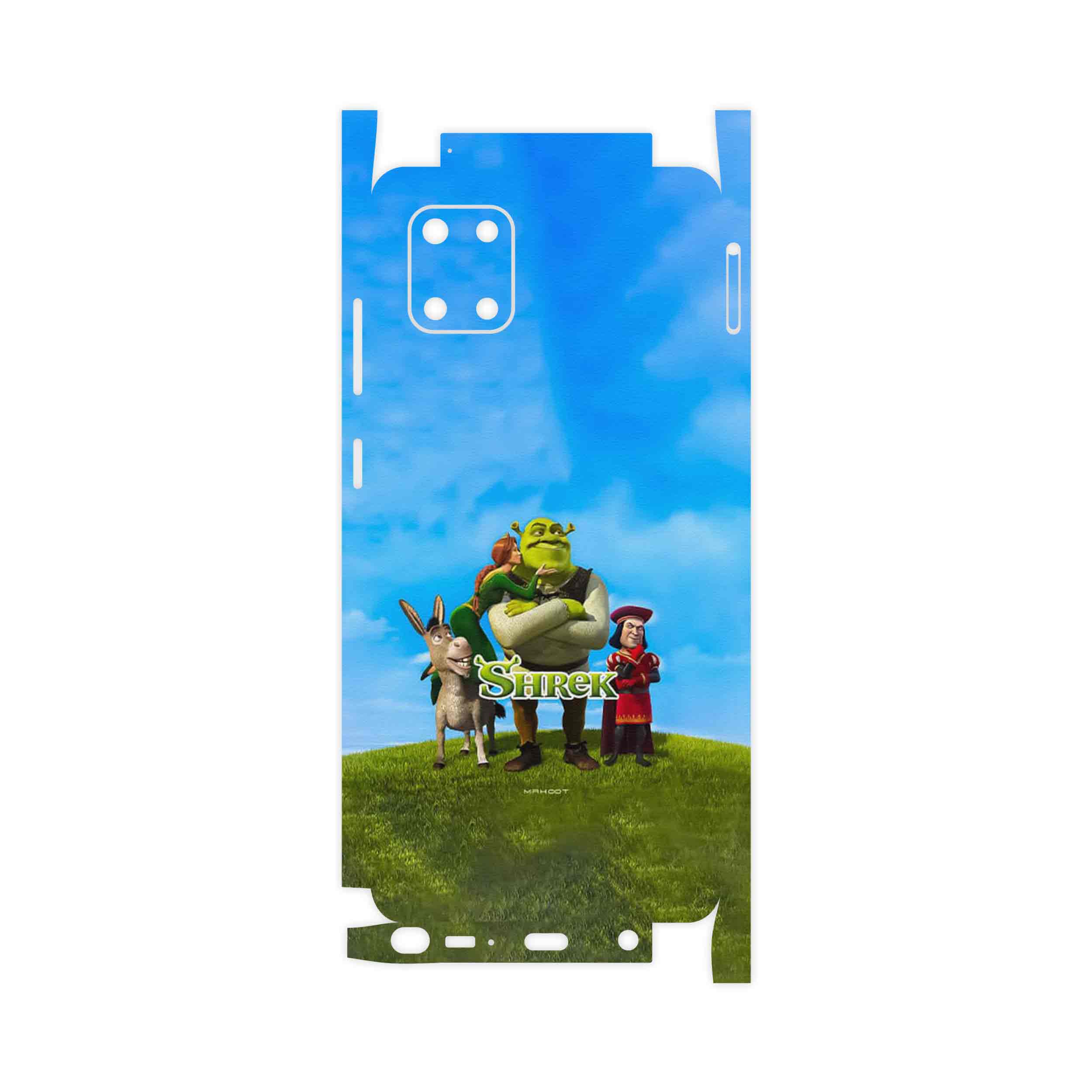 برچسب پوششی ماهوت مدل Shrek-FullSkin مناسب برای گوشی موبایل سامسونگ Galaxy Note 10 Lite