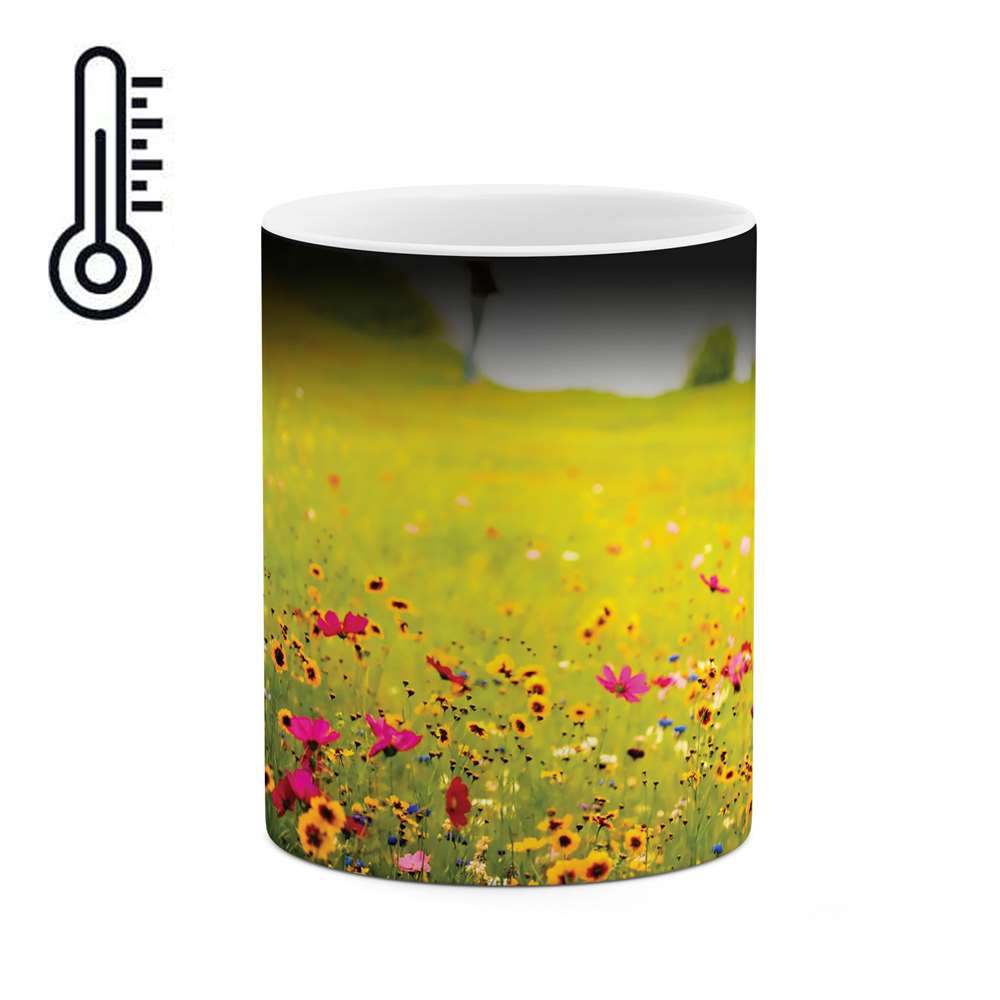 ماگ حرارتی طرح دختری در مزرعه مدل mgh04096