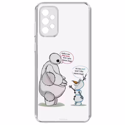 کاور طرح Olaf &amp; Bymax مناسب برای گوشی موبایل سامسونگ Galaxy M32-5G