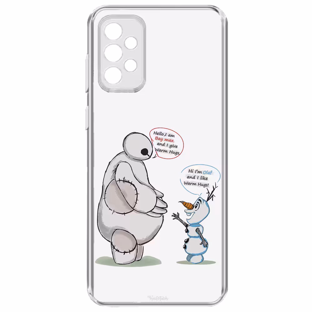 کاور طرح Olaf &amp; Bymax مناسب برای گوشی موبایل سامسونگ Galaxy M32-5G