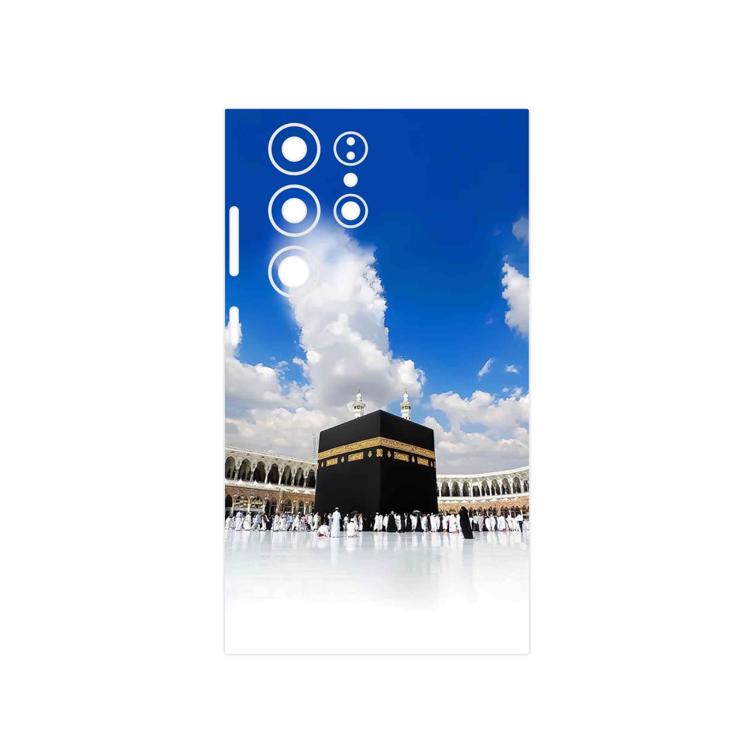 برچسب پوششی ماهوت مدل Kaaba مناسب برای گوشی موبایل سامسونگ Galaxy S23 Ultra