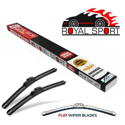 تیغه برف پاک‌کن رویال اسپرت مدل FLAT PRO مناسب برای پژو 207 صندوق دار بسته 2 عددی