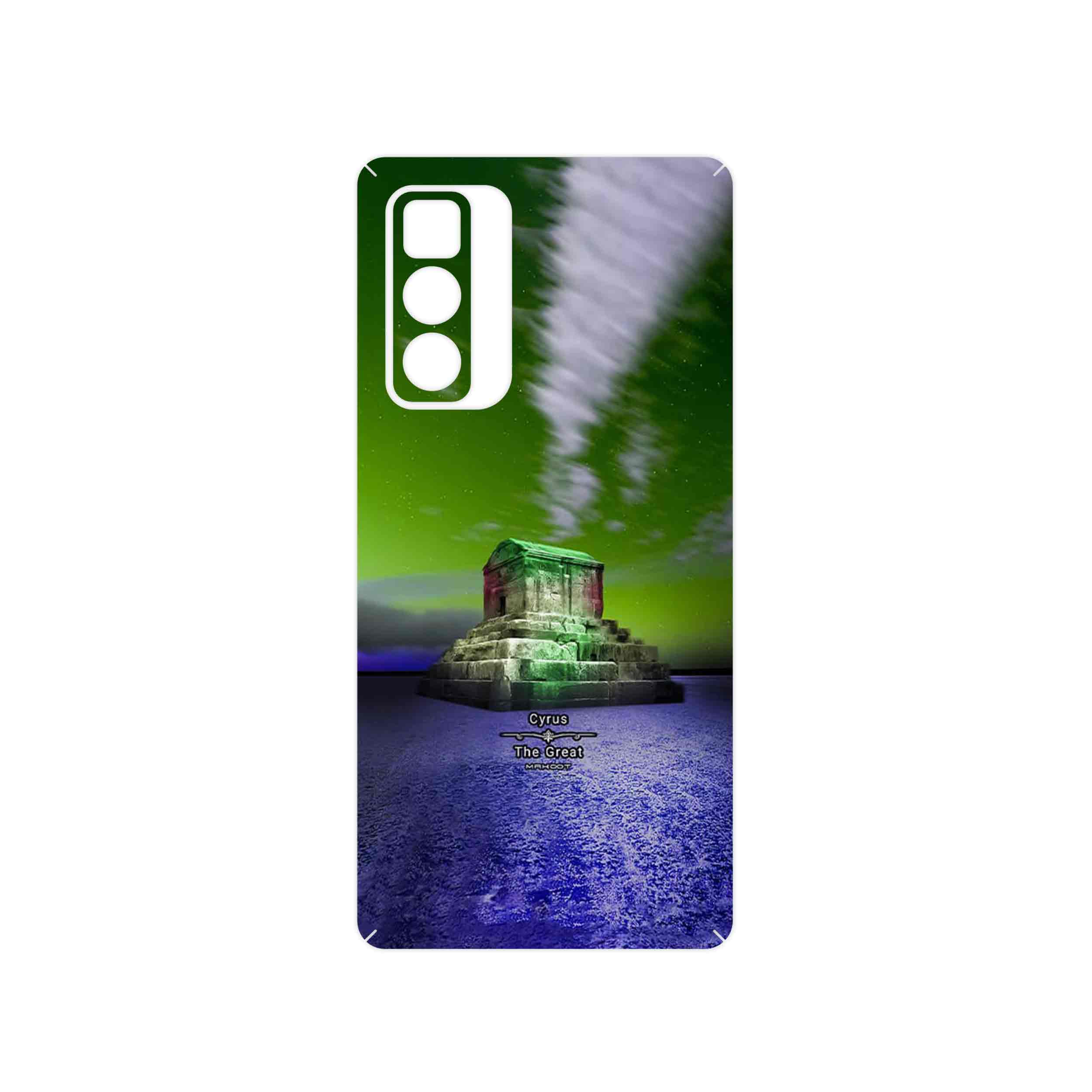 برچسب پوششی ماهوت مدل Tomb of Cyrus the Great مناسب برای گوشی موبایل موتورولا Edge 20 Pro