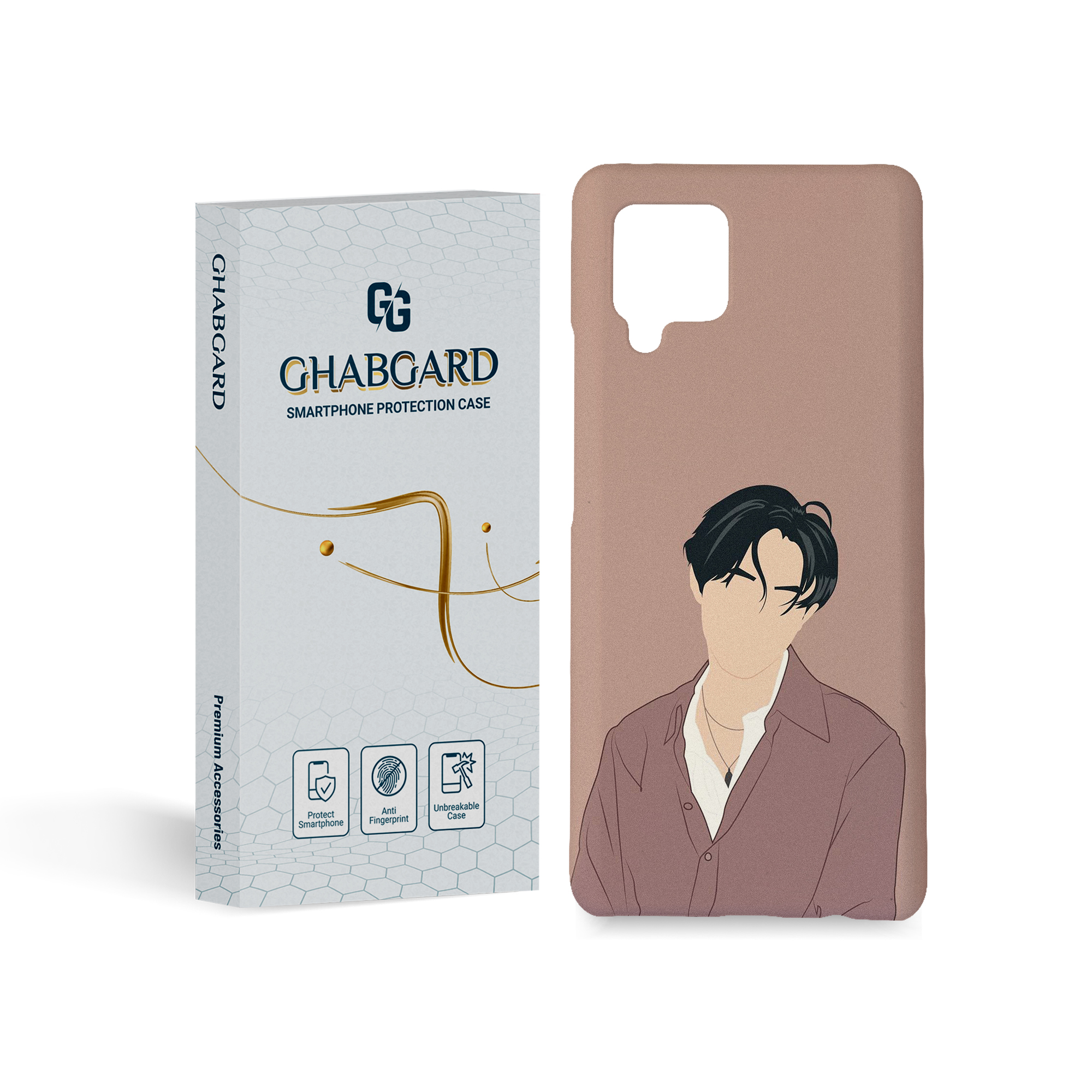 کاور قاب گارد مدل پسرانه مناسب برای گوشی موبایل سامسونگ Galaxy A42   