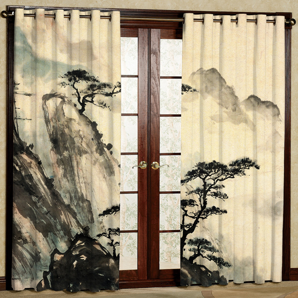 پرده مدل مخمل پانچی کد 6204 سایز 280x140 سانتی متر