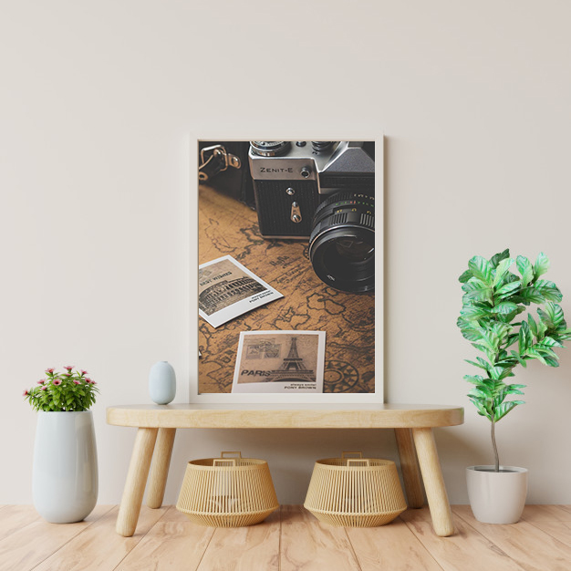 تابلو طرح دوربین عکاسی مدل 237