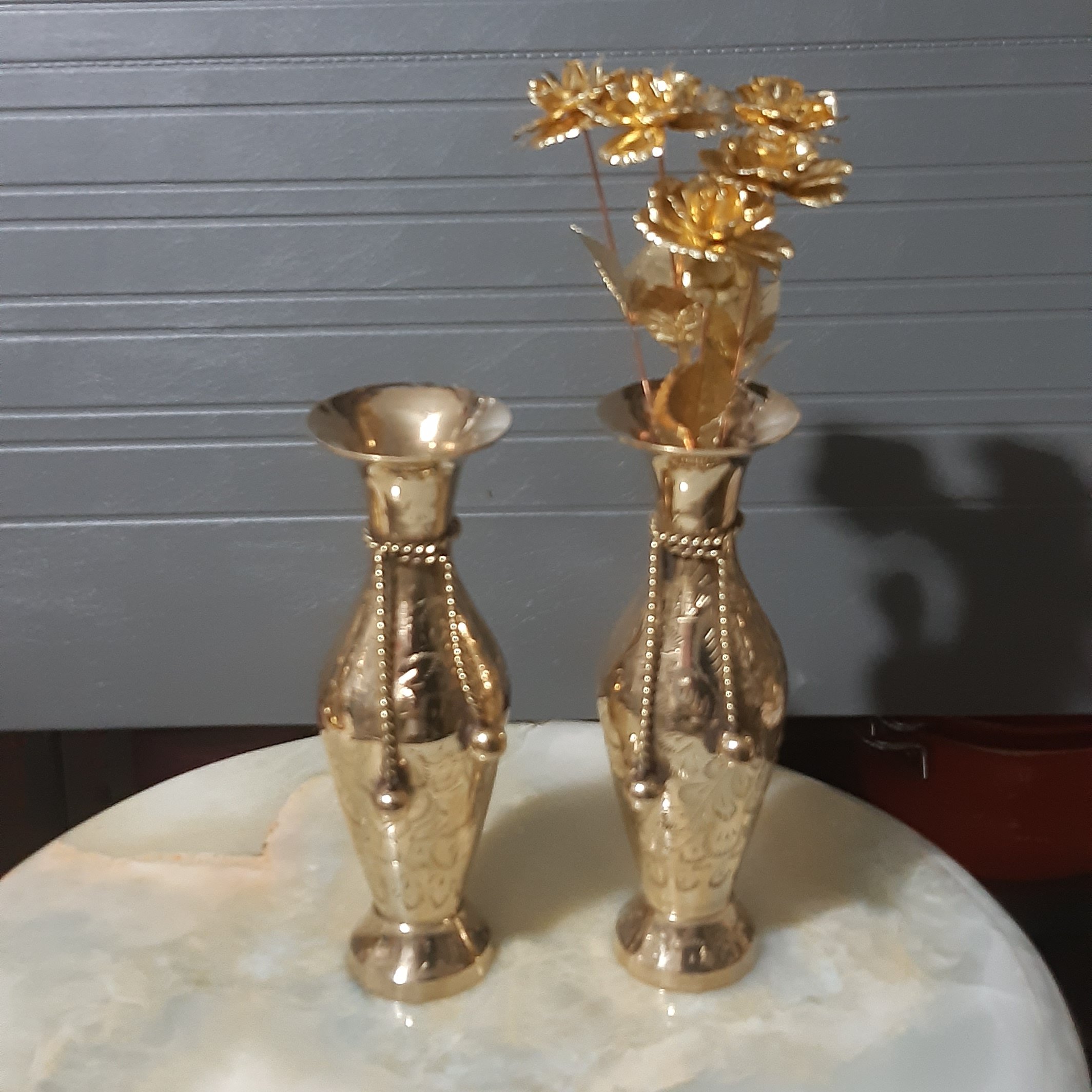 گلدان برنجی