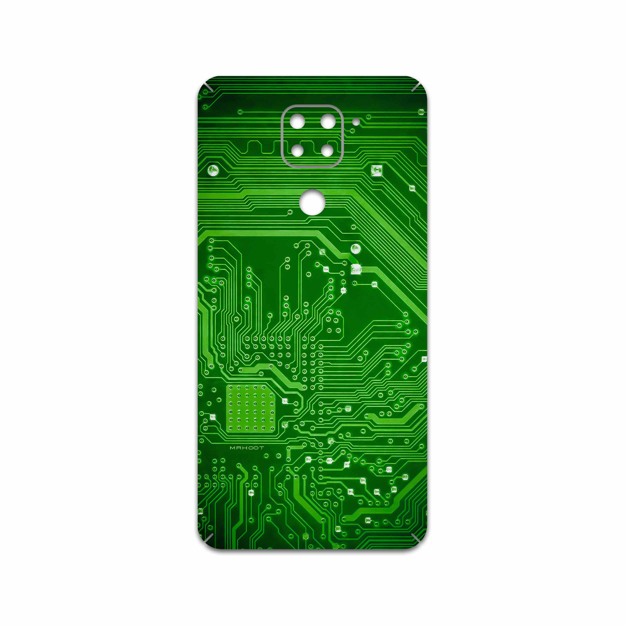 برچسب پوششی ماهوت مدل Green Printed Circuit Board مناسب برای گوشی موبایل شیائومی Redmi Note 9