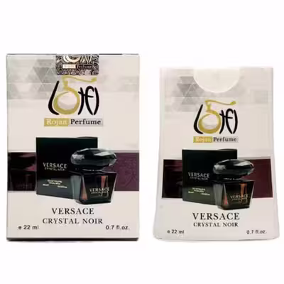 عطر جیبی زنانه لطفی سری روژان مدل کریستال ورساچ حجم 22 میلی لیتر