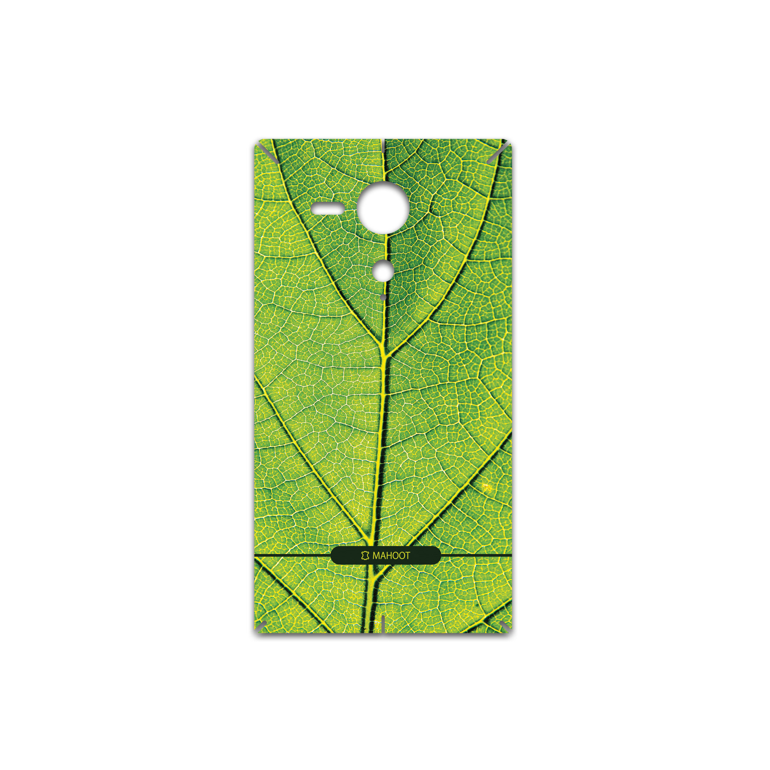 برچسب پوششی ماهوت مدل Leaf-Texture مناسب برای گوشی موبایل سونی Xperia SP