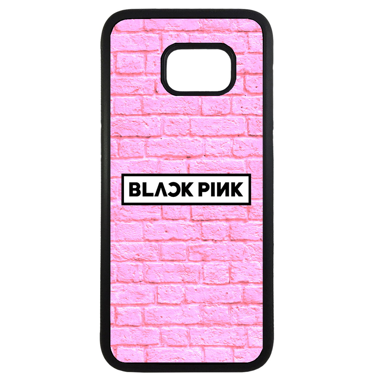 کاور طرح بلک پینک کد 1146 مناسب برای گوشی موبایل سامسونگ galaxy s7 edge