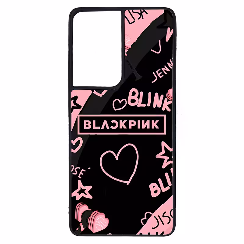 کاور طرح بلک پینک Black Pink کد G-211 مناسب برای گوشی موبایل سامسونگ Galaxy S21 Ultra | دیجی قاب دونی