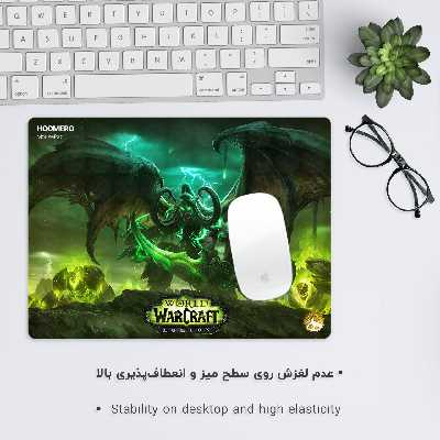 ماوس پد هومرو طرح بازی Warcraft مدل A1944
