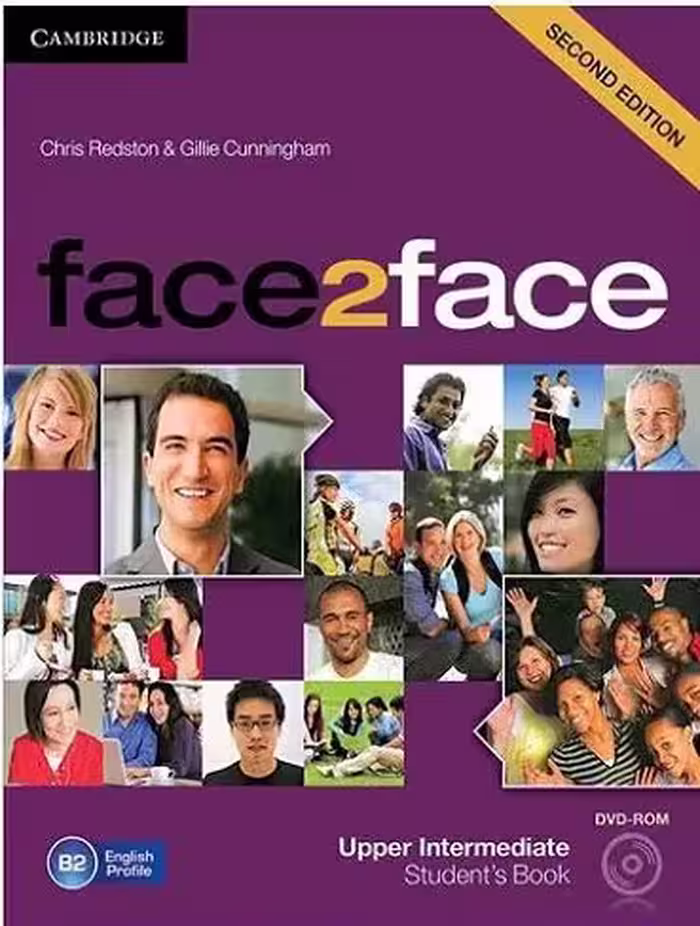 Face 2 Face Upper Intermediate 2nd SB WB DVD فیس تو فیس آپراینتر مدییت