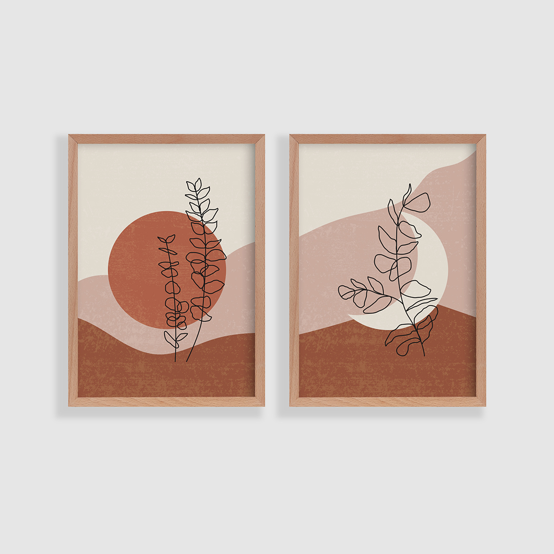 تابلو مدل MV018 مجموعه 2 عددی