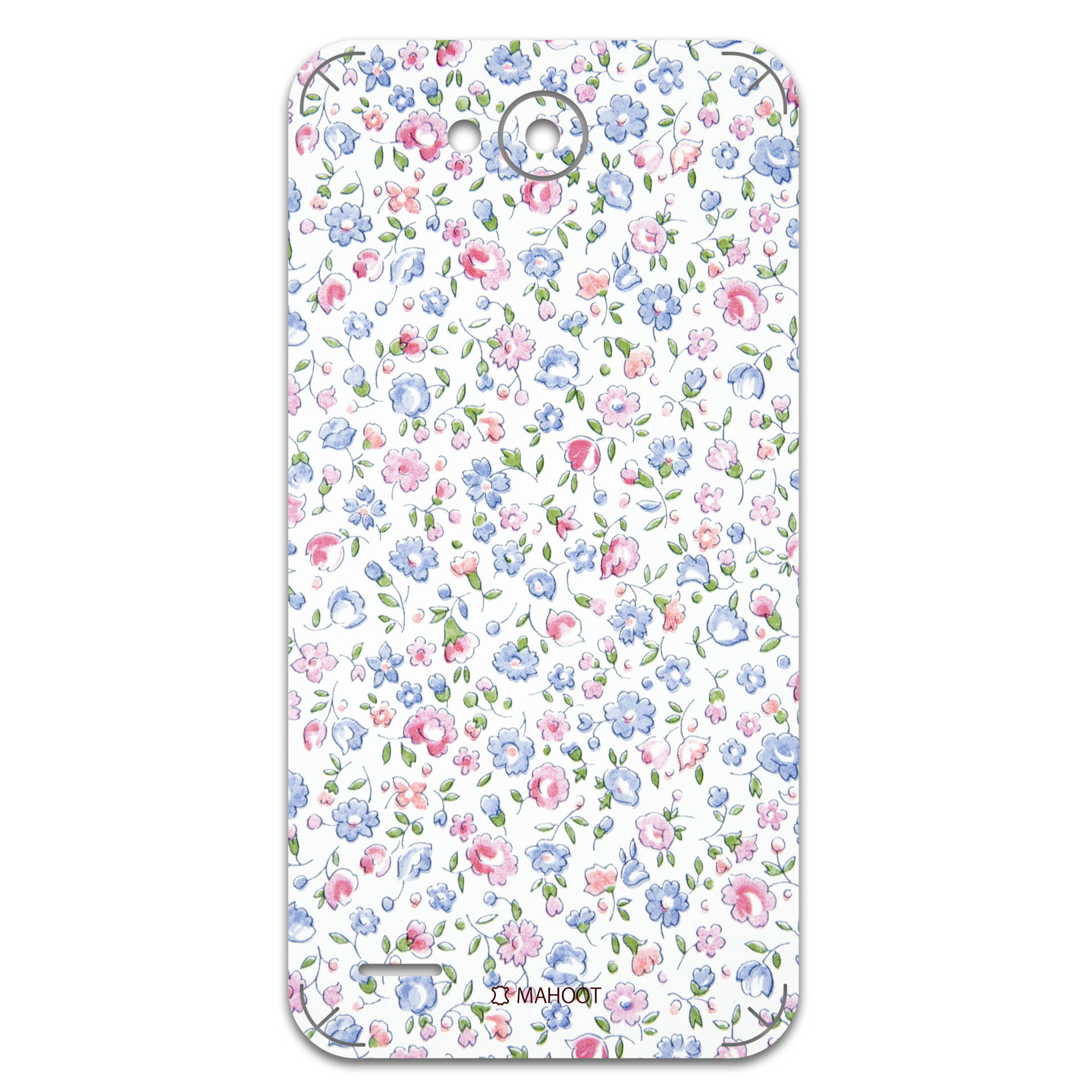 برچسب پوششی ماهوت مدل Painted-Flowers مناسب برای گوشی موبایل ال جی X Power 2