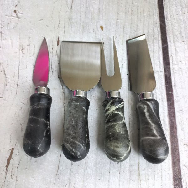 ست کارد صبحانه خوری طرح ماربل