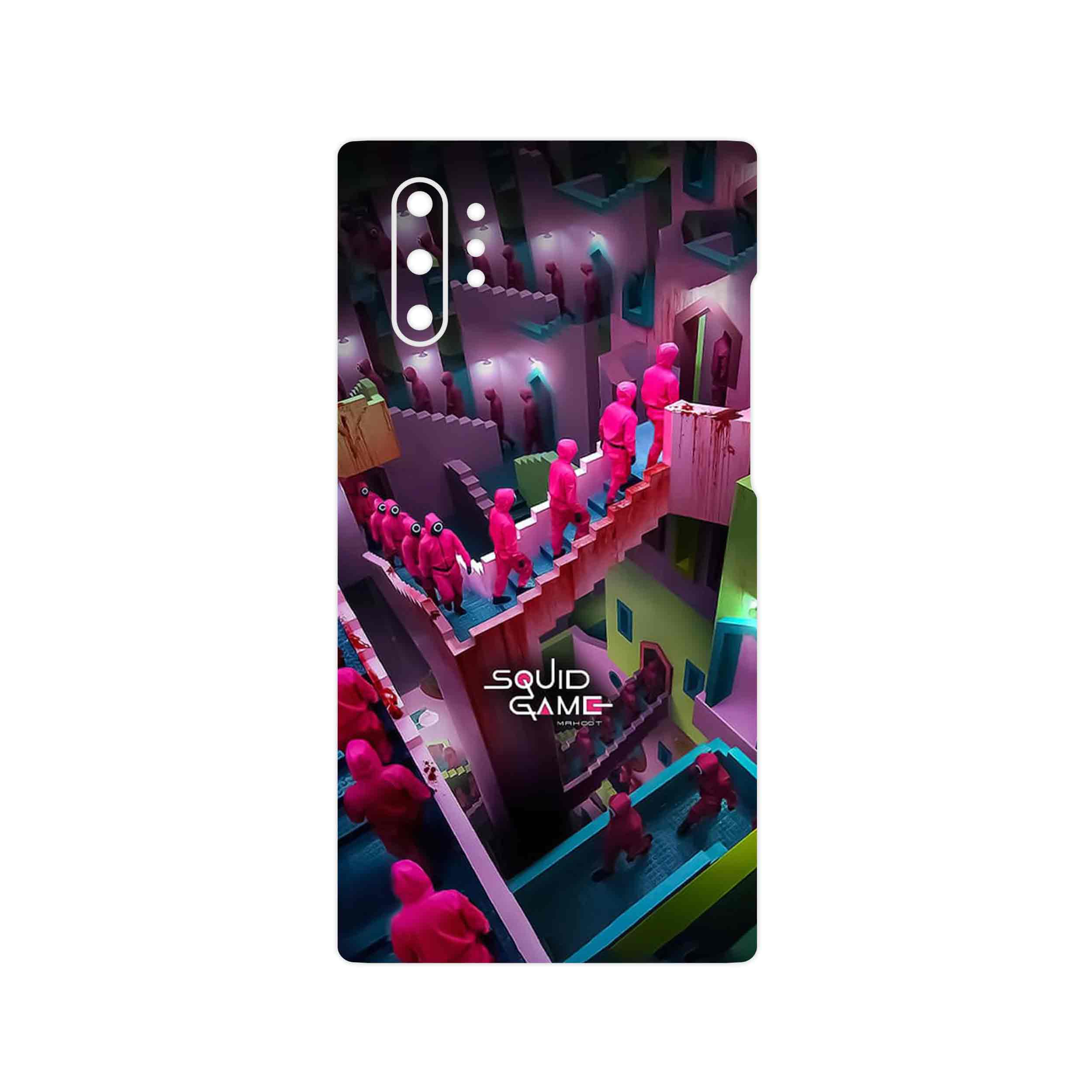 برچسب پوششی ماهوت مدل Squid Game مناسب برای گوشی موبایل سامسونگ Galaxy Note 10 Plus