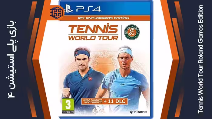 دیسک بازی Tennis World Tour Roland Garros Edition – مخصوص PS4