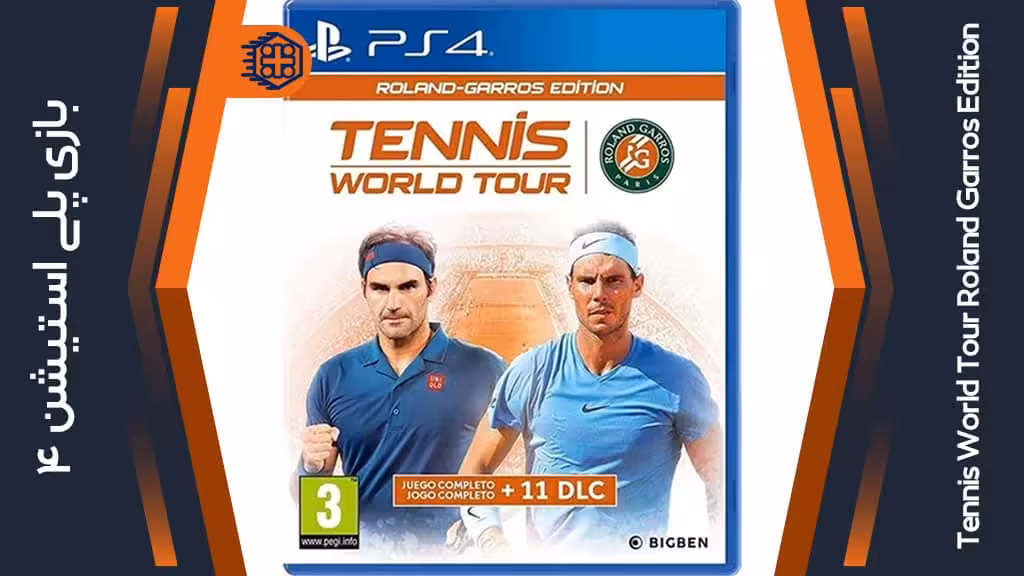 دیسک بازی Tennis World Tour Roland Garros Edition – مخصوص PS4