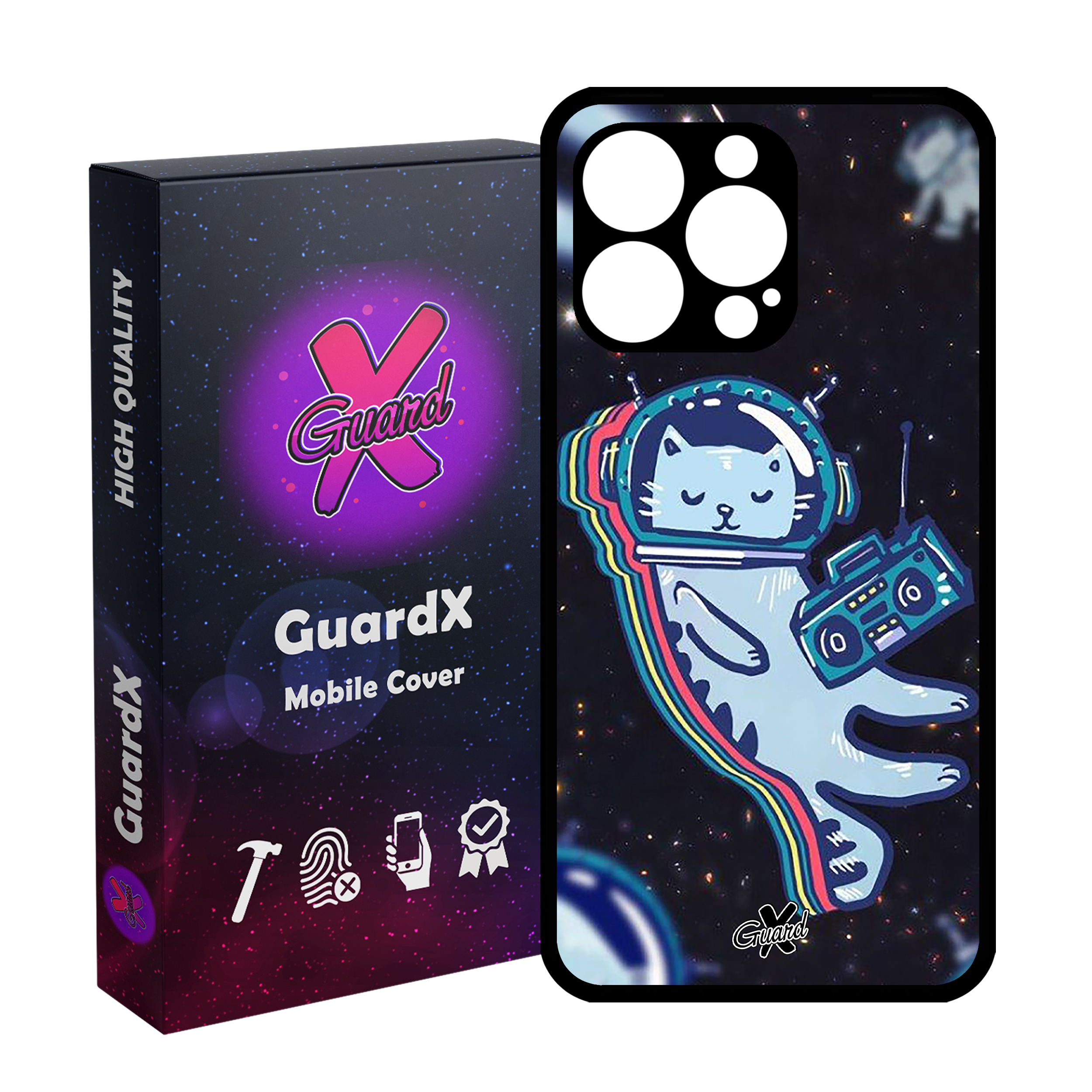 کاور گارد ایکس طرح Galaxy مدل Glass10072 مناسب برای گوشی موبایل اپل iPhone 13 Pro