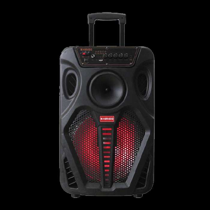 اسپیکر چمدانی KIMISO QS-1280 - یاسین کامپیوتر