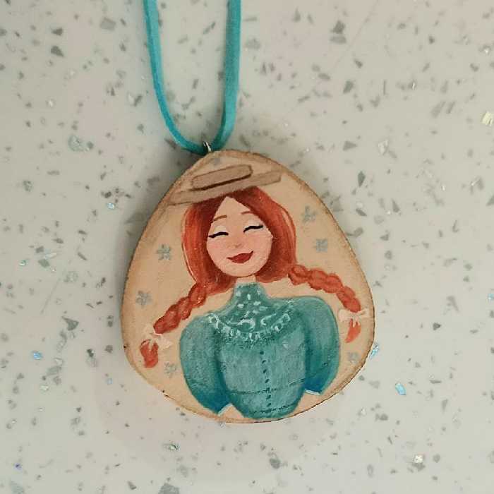 گردنبند چوبی