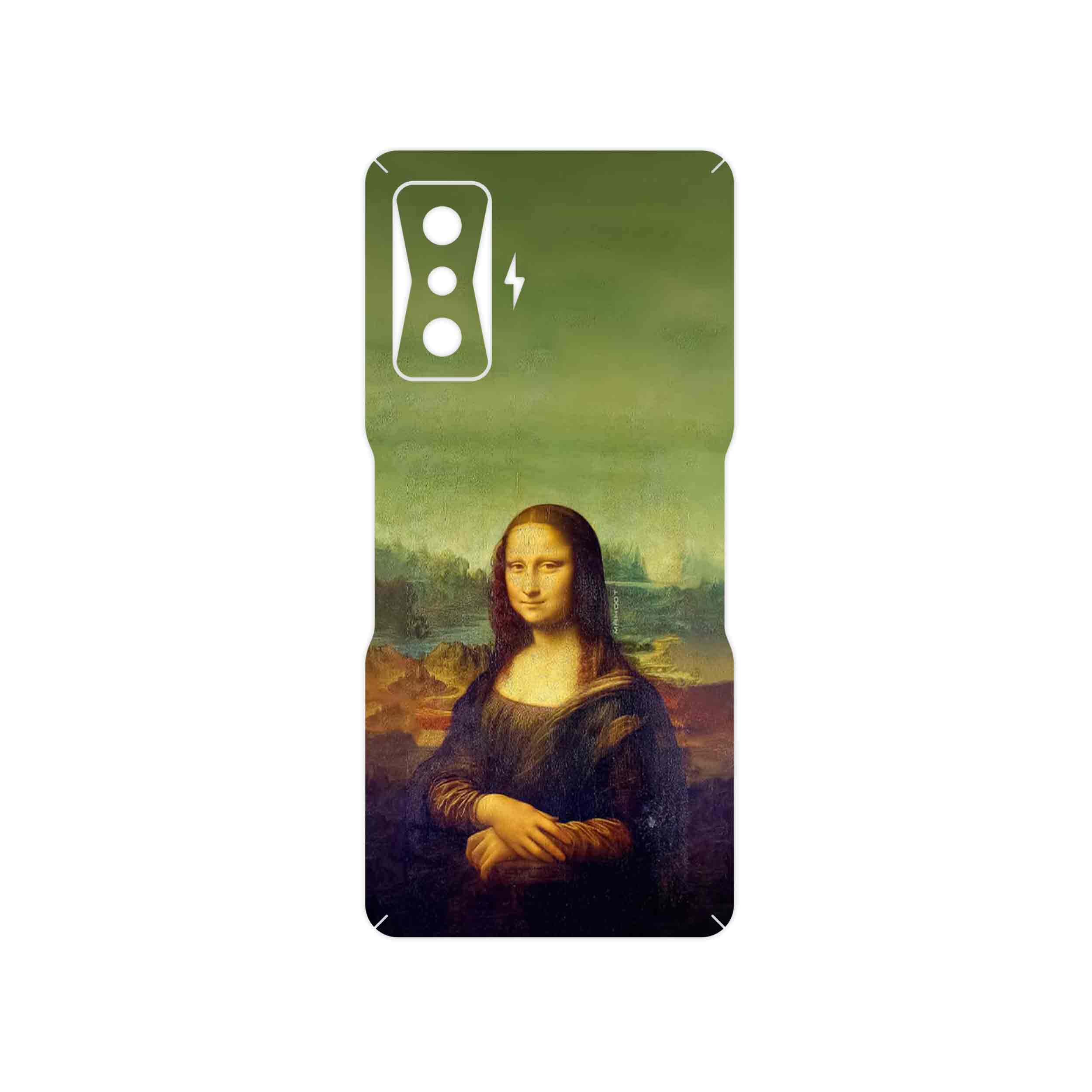 برچسب پوششی ماهوت مدل Mona Lisa of da Vinci مناسب برای گوشی موبایل شیائومی Redmi K50 Gaming